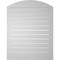 Ekena Millwork Arch Top Surface Mount PVC Gable Vent w/ 2"W x 2"P Brickmould Sill Frame, 28"W x 34"H GVPAR28X3403SN - alternate 2